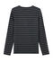 Marinière unisex grigio MAKI/nero BLACK
