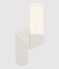 Collant in microfibra a paillette bambina bianco MARSHMALLOW/grigio ARGENT