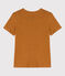 T-shirt L'ICONIQUE in lino Donna marrone TOAST