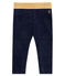 Legging bebè bambina con paillette blu SMOKING/giallo DORE