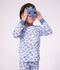 Pigiama travestimento da drago in cotone bambino blu/blu