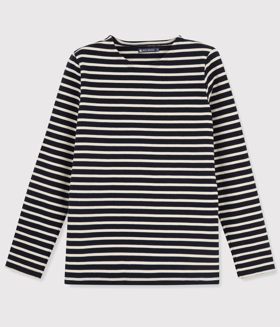 Marinière iconica Uomo blu SMOKING/beige COQUILLE