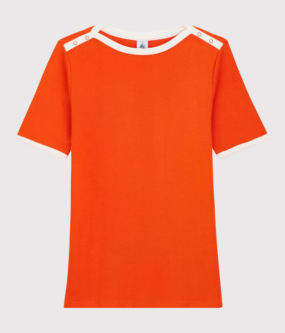 T-shirt cotone Donna arancione CAROTT