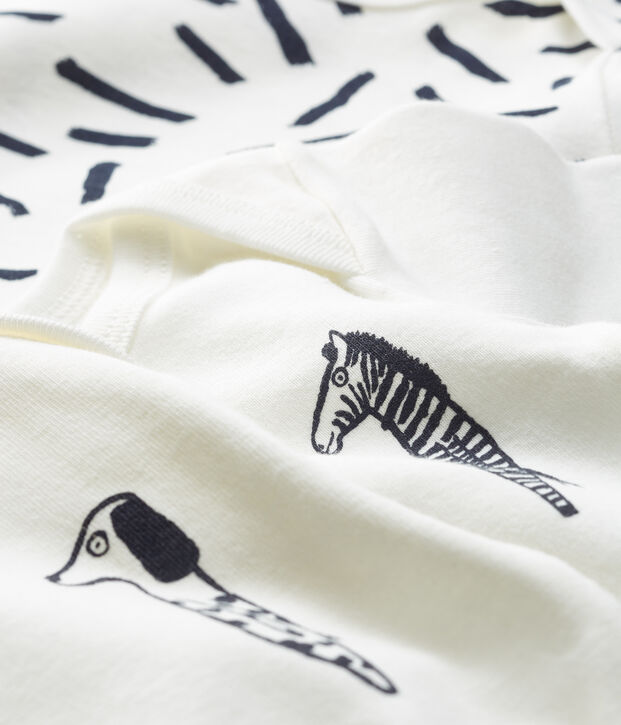 Trio body manica lunga beb&egrave; Jean Jullien multicolore