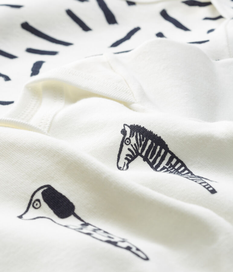 Trio body manica lunga beb&egrave; Jean Jullien multicolore