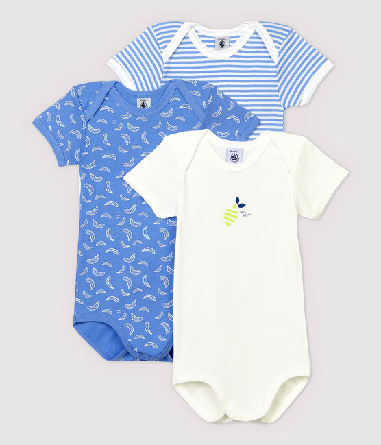 Confezione da 3 body manica corta limone bebè variante 1
