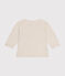 T-shirt a maniche lunghe in jersey sottile neonato beige MONTELIMAR CHINE
