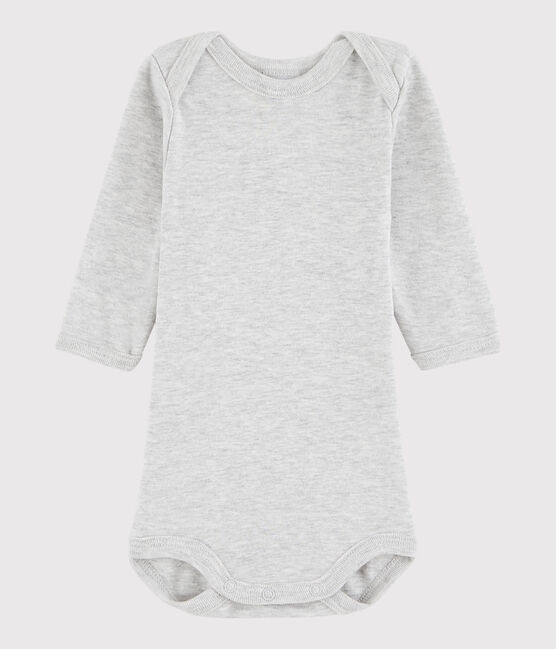 Body manica lunga bebè unisex grigio BELUGA CHINE