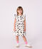 Abito senza maniche in cotone bambina blu MILK/ SOIR
