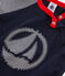 T-shirt colorblock bebè maschio blu SMOKING/bianco MARSHMALLOW