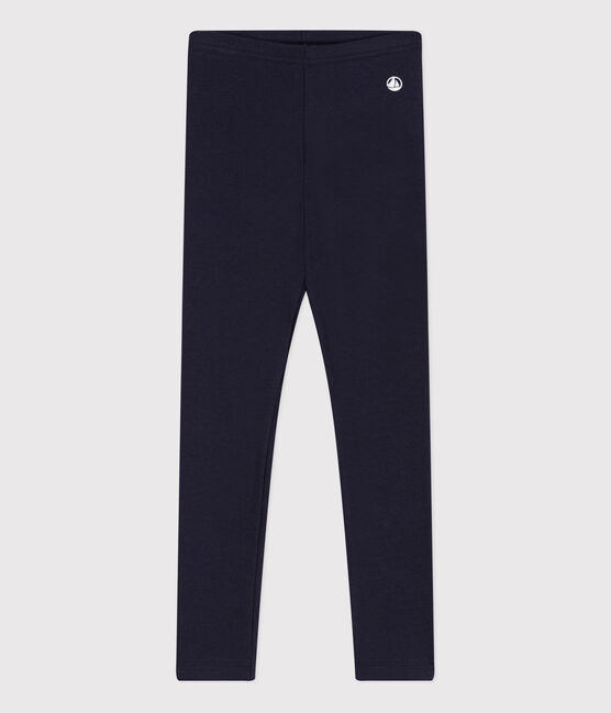 Legging bambina blu SMOKING