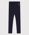 Legging bambina blu SMOKING