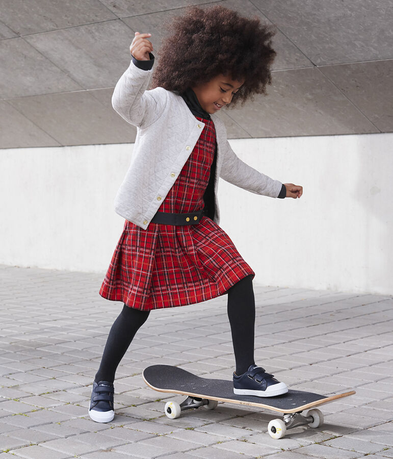 Cardigan bambina grigio