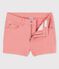 Short in denim bambina rosa PAPAYE
