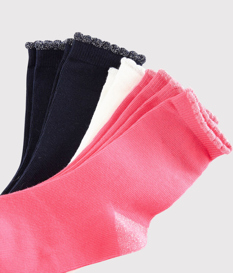 Confezione di paia di calzini ragazza multicolore