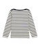 Marinière bambino beige COQUILLE/blu SMOKING