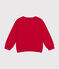 Maglia in tessuto felpato bambino rosso CORRIDA