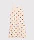 Camicia da notte corta in cotone motivo a cuore donna