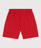 Shorts in cotone bambino rosso AURORA