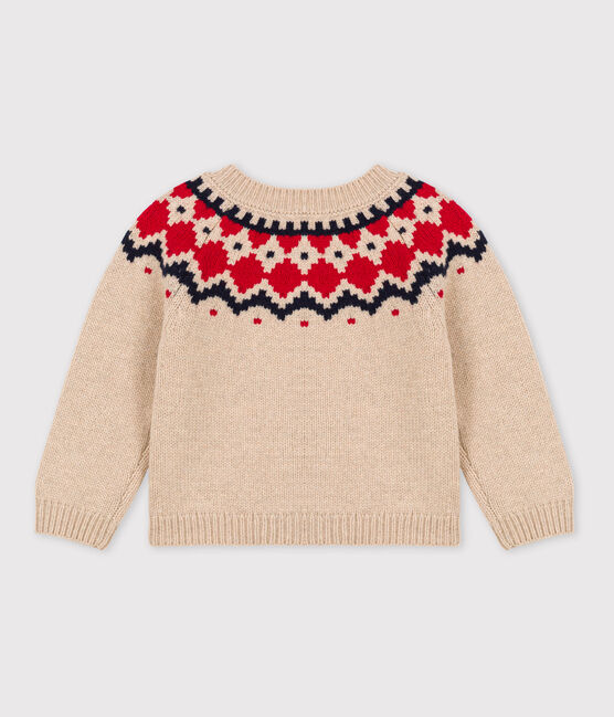 Cardigan in maglia di lana e cotone TRENCH/ MULTICO
