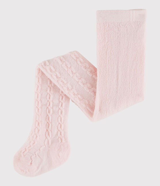 Collant in lana bebè femmina rosa MINOIS