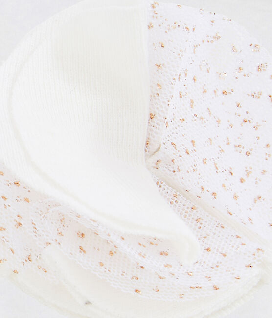 T-shirt bambina bianco MARSHMALLOW
