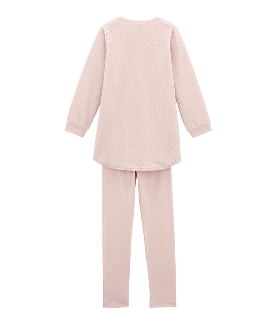 Camicia da notte per bambina con leggings rosa JOLI/grigio CONCRETE