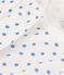 Pigiama bambina in cotone a pois bianco MARSHMALLOW/ EDNA
