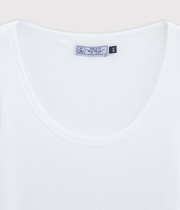 T-shirt iconica donna bianco