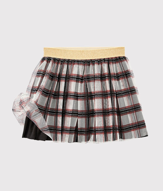 Gonna in tulle bambina bianco MARSHMALLOW/bianco MULTICO