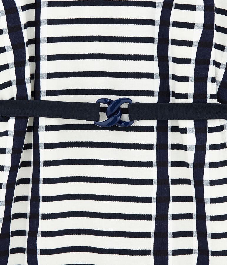 Abito kimono bianco MARSHMALLOW/blu SMOKING