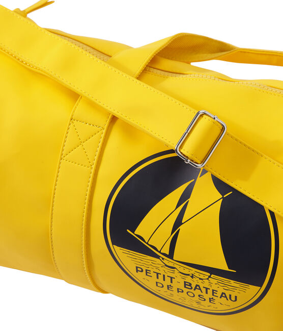 Borsa da spiaggia tinta unita giallo JAUNE