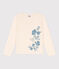 T-shirt a maniche lunghe in cotone bambino unisex  bianco AVALANCHE/ ROVER