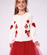 Cardigan in misto lana e cotone fantasia bambino