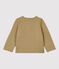 Cardigan bebè in tubique trapuntato. beige JERRYCAN