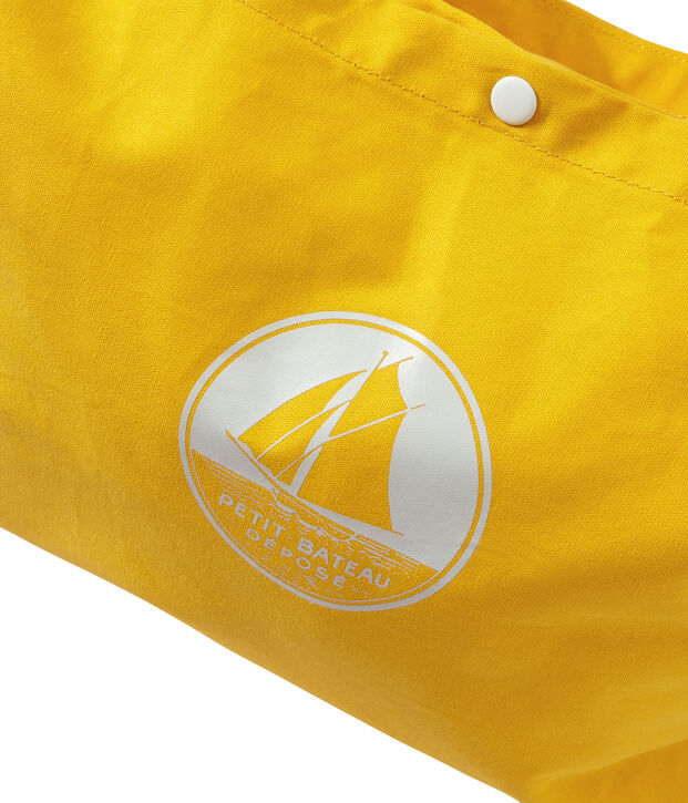 Borsa bambina in tela giallo