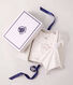 Confezione regalo nascita in cotone con stampa a fiori