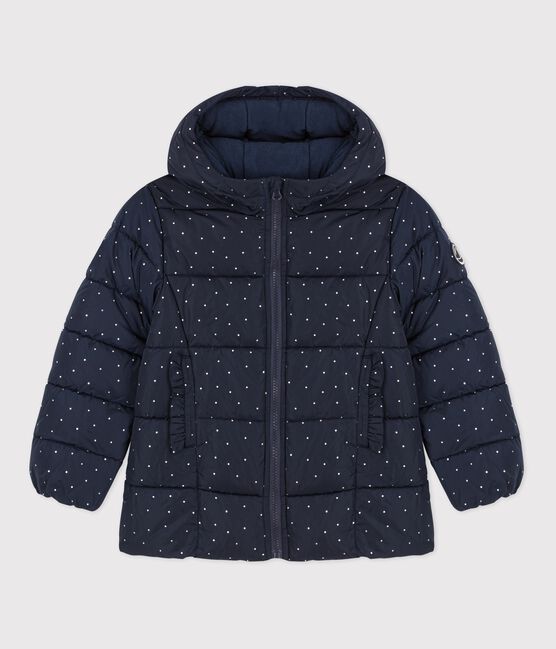 Piumino bambina blu SMOKING/ ARGENT