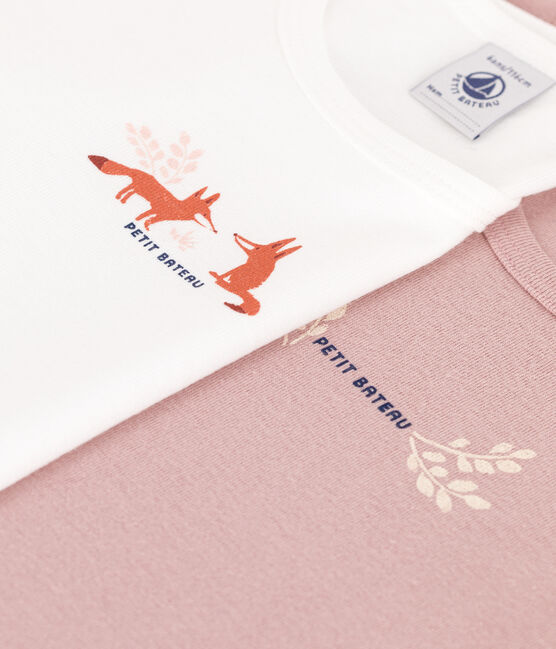 Set da 2 T-shirt a maniche corte in cotone bambino variante 2