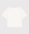 T-shirt LE BOXY in cotone donna bianco MARSHMALLOW