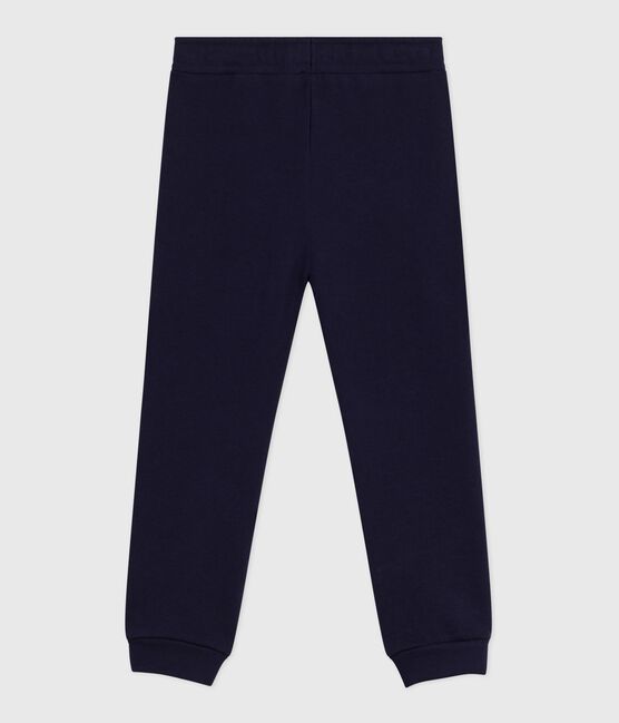 Pantaloni da jogging in molleton bambina blu SMOKING