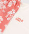 Pigiama corto bambina in cotone bianco MARSHMALLOW/ PAPAYE