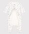 Bodyjama Heho in tubique per neonato bianco MARSHMALLOW/ CREPUSCULE