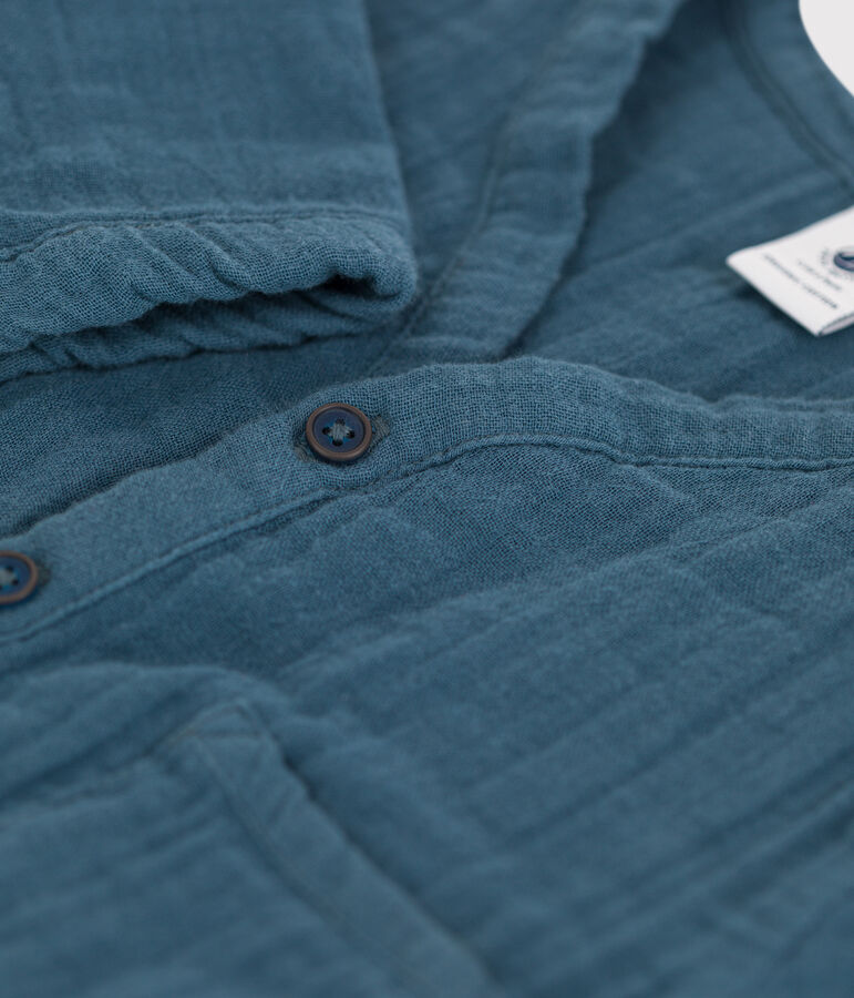 Cardigan in garza di cotone per neonati DUCKY