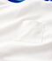 T-shirt cotone Donna bianco MARSHMALLOW/blu SURF
