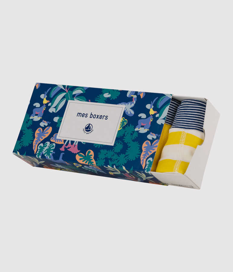 Confezione da 5 boxer fantasia giungla bambino multicolore