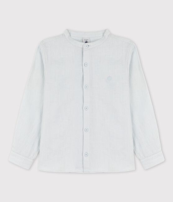 Camicia a manica lunga in lino bambino PLEINAIR