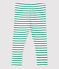 Leggins in cotone bebè. bianco MARSHMALLOW/ PIVERT