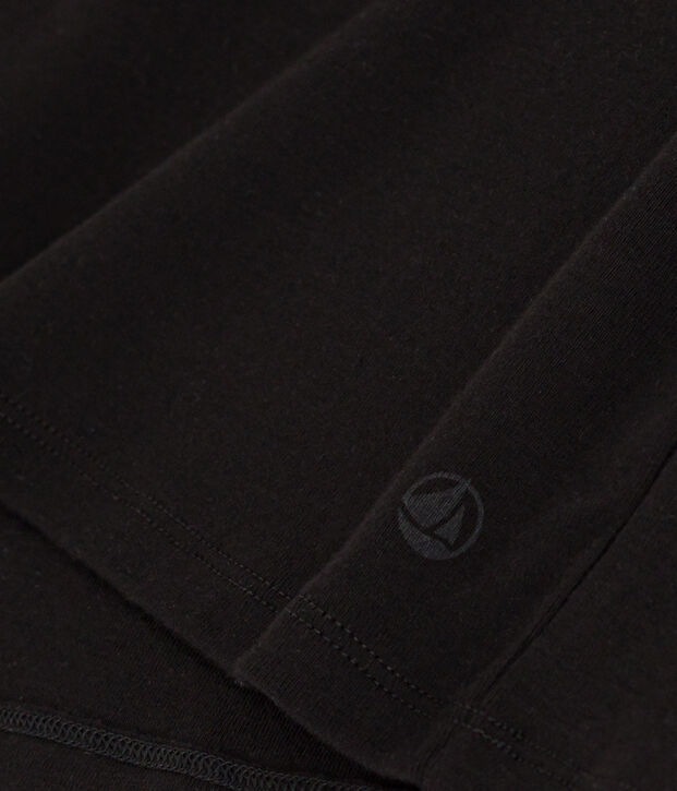 Canotta donna in cotone nero