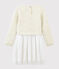 Abito maniche lunghe bambina beige MONTELIMAR CHINE